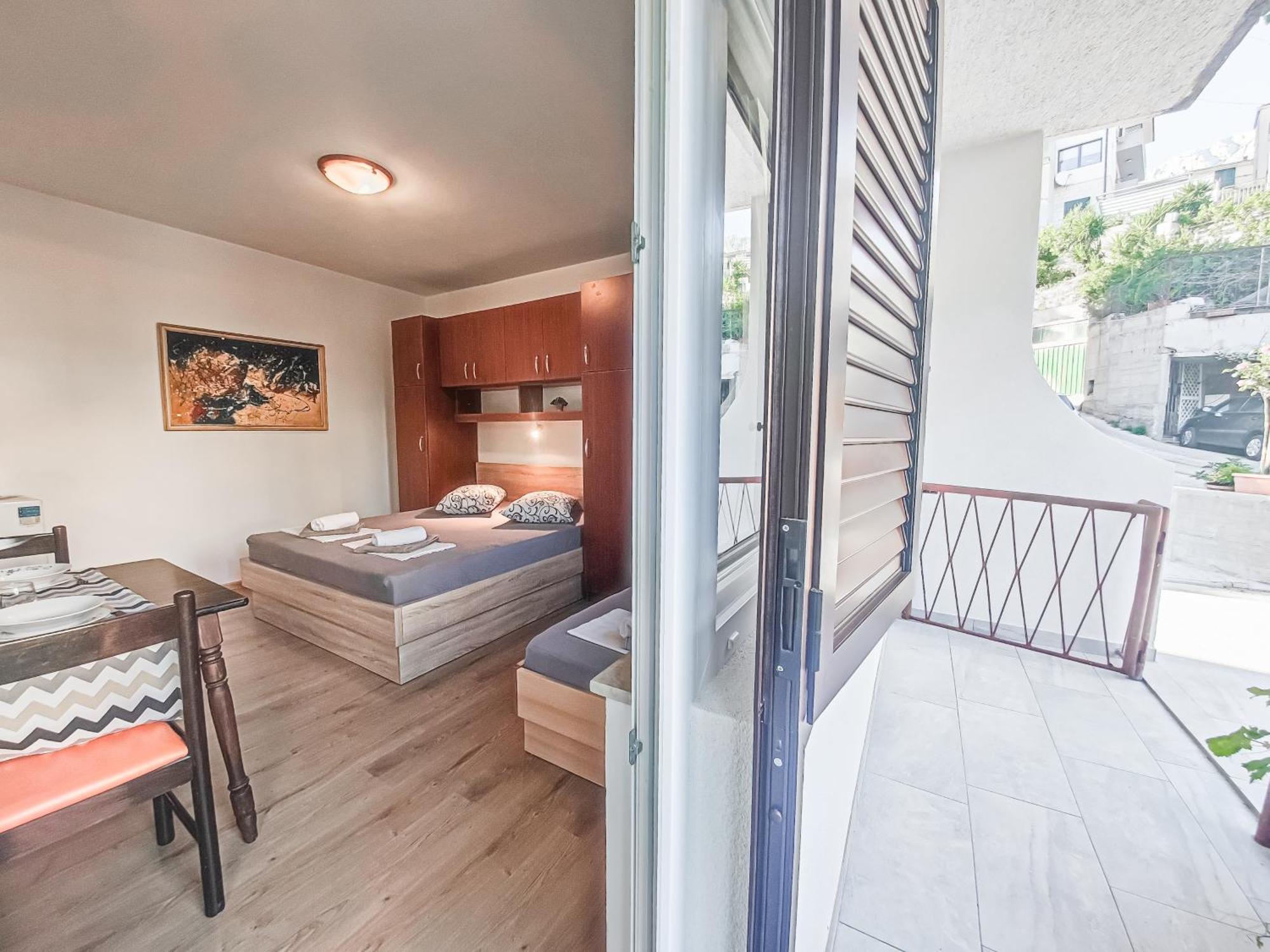 Apartman Biljana マカルスカ エクステリア 写真